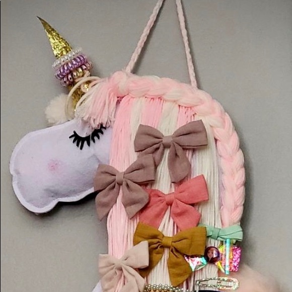 Other - 💕New Unicorn Princess Toys Pageant Girl Baby Doll Hair Bows Headbands Organizer